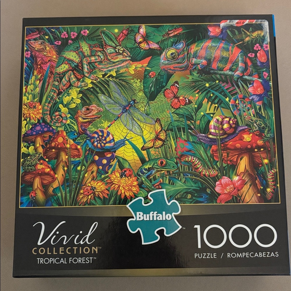 Buffalo Vivid Tropical Forest Puzzle